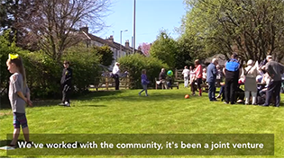 Community Garden in East Ayrshire Video