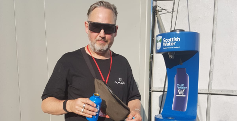 Dave Clarke Festival Director at the Top Up Tap