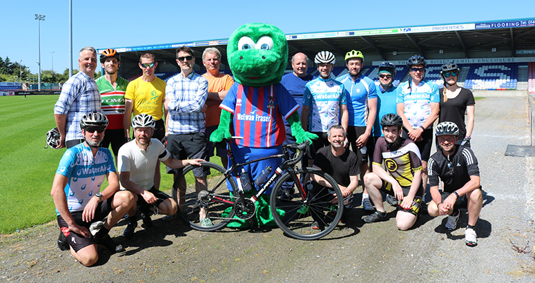 Scottish Water Employees Raise Thousands After Completing Charity Cycle