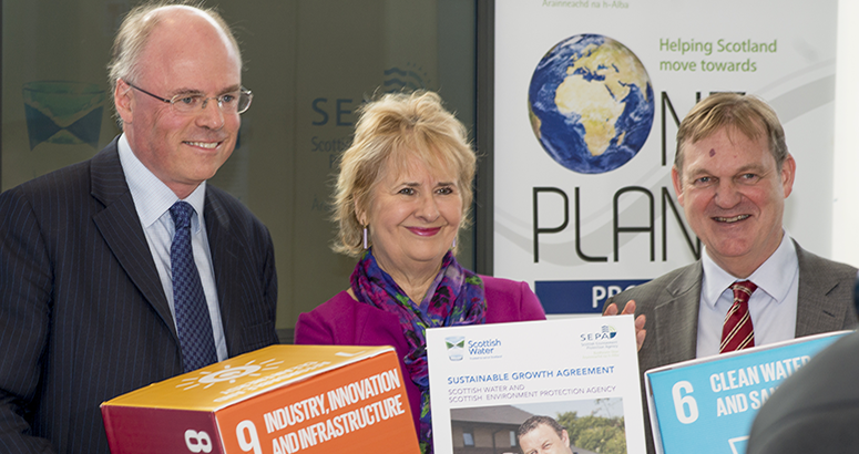 Partnership boosts sustainability potential of Scotland’s waste water Partnership boosts sustainability potential of Scotland’s waste water