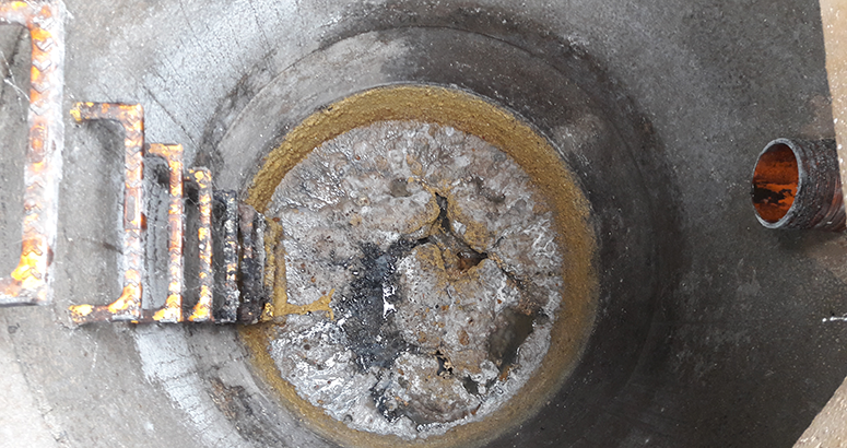 Fatberg found in Dundee Fatberg found in Dundee
