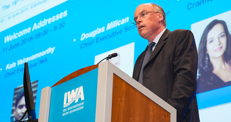 Douglas Millican opens IWA LET Conference Douglas Millican opens IWA LET Conference