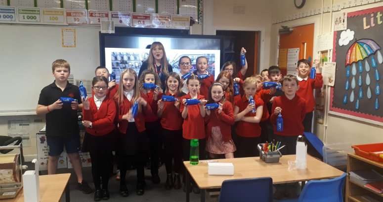 Troon school visit