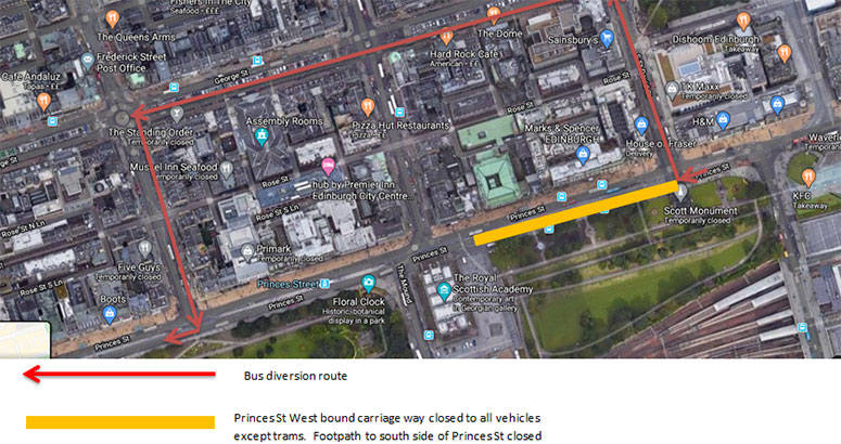 Princes Street Diversion